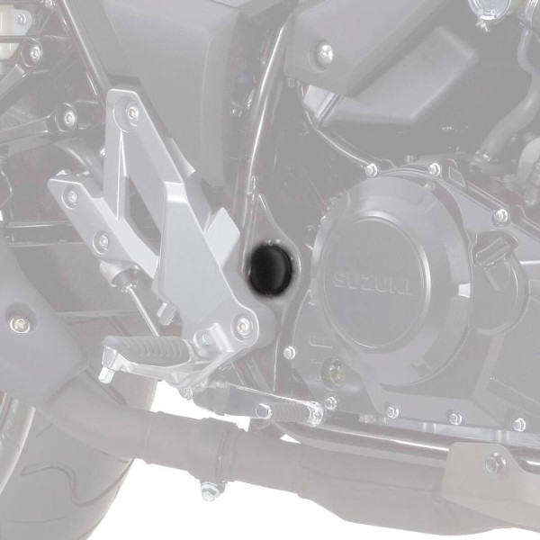 Pyramid Plastics Pyramid frame end caps | matte black | suzuki v-strom 250 2018>current